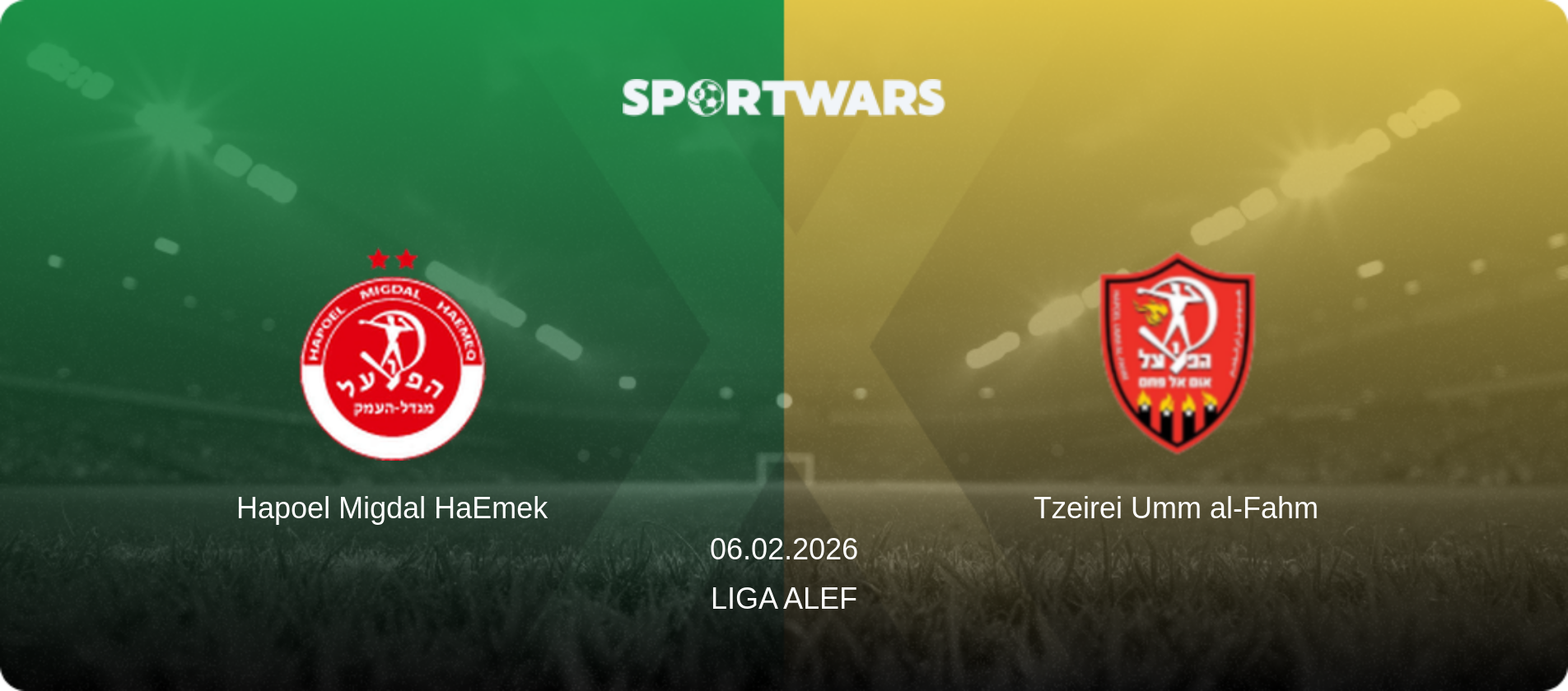 Hapoel Migdal HaEmek — Tzeirei Umm al-Fahm, 06.02.2026 — Liga Alef (match preview)