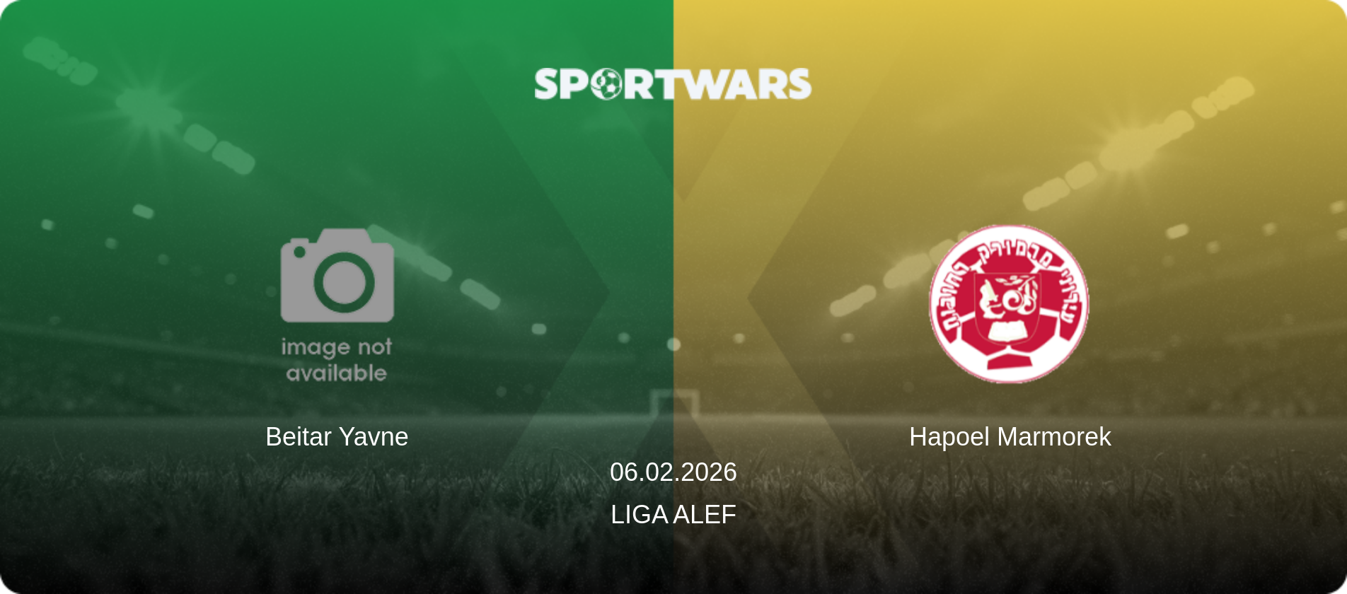 Beitar Yavne — Hapoel Marmorek, 06.02.2026 — Liga Alef (match preview)