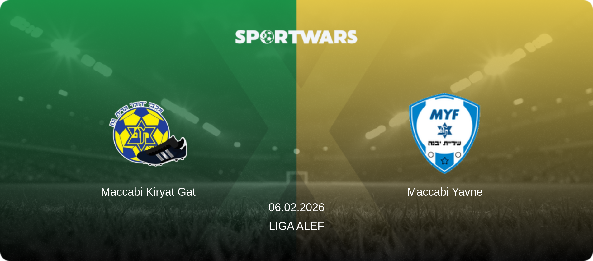 Maccabi Kiryat Gat — Maccabi Yavne, 06.02.2026 — Liga Alef (match preview)