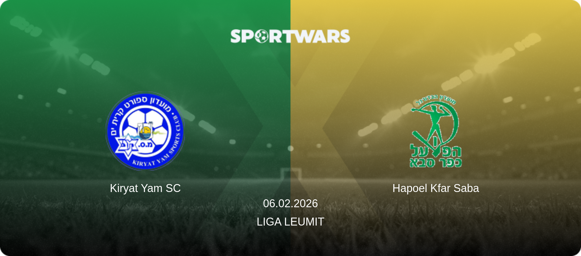Kiryat Yam SC — Hapoel Kfar Saba, 06.02.2026 — Liga Leumit (match preview)