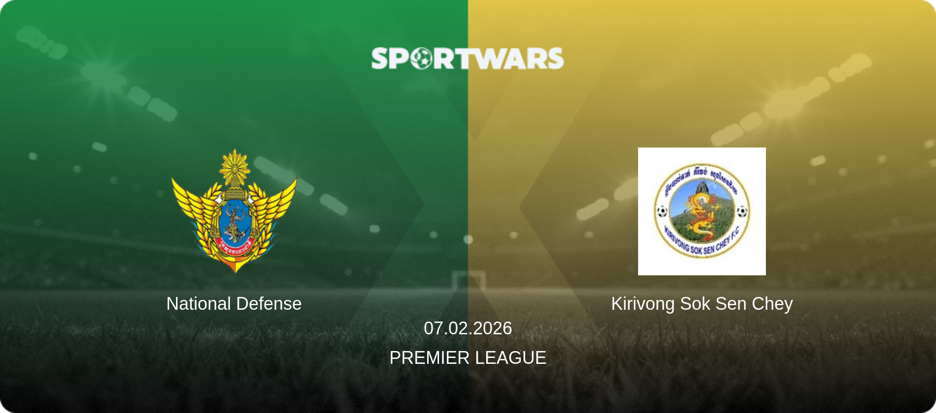 National Defense — Kirivong Sok Sen Chey, 07.02.2026 — Premier League (match preview)