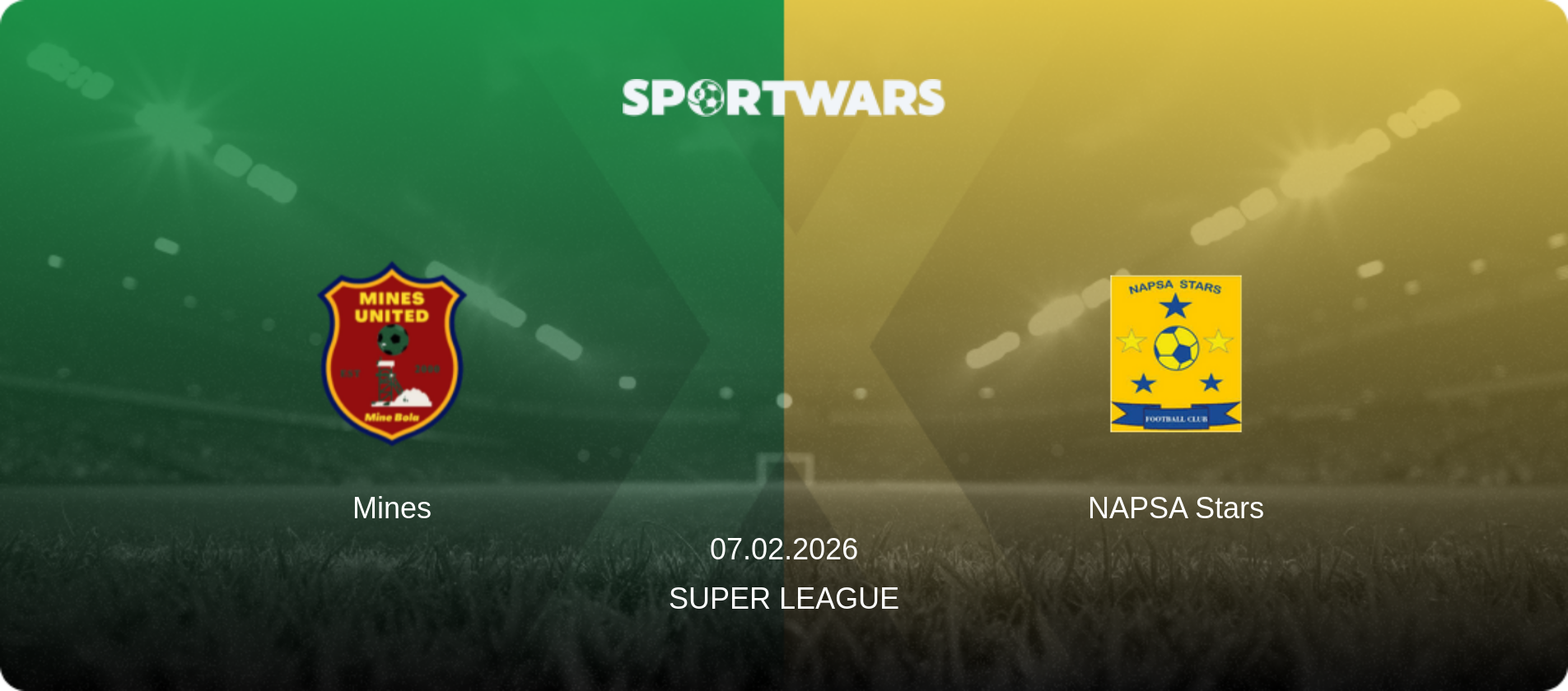Mines — NAPSA Stars, 07.02.2026 — Super League (match preview)