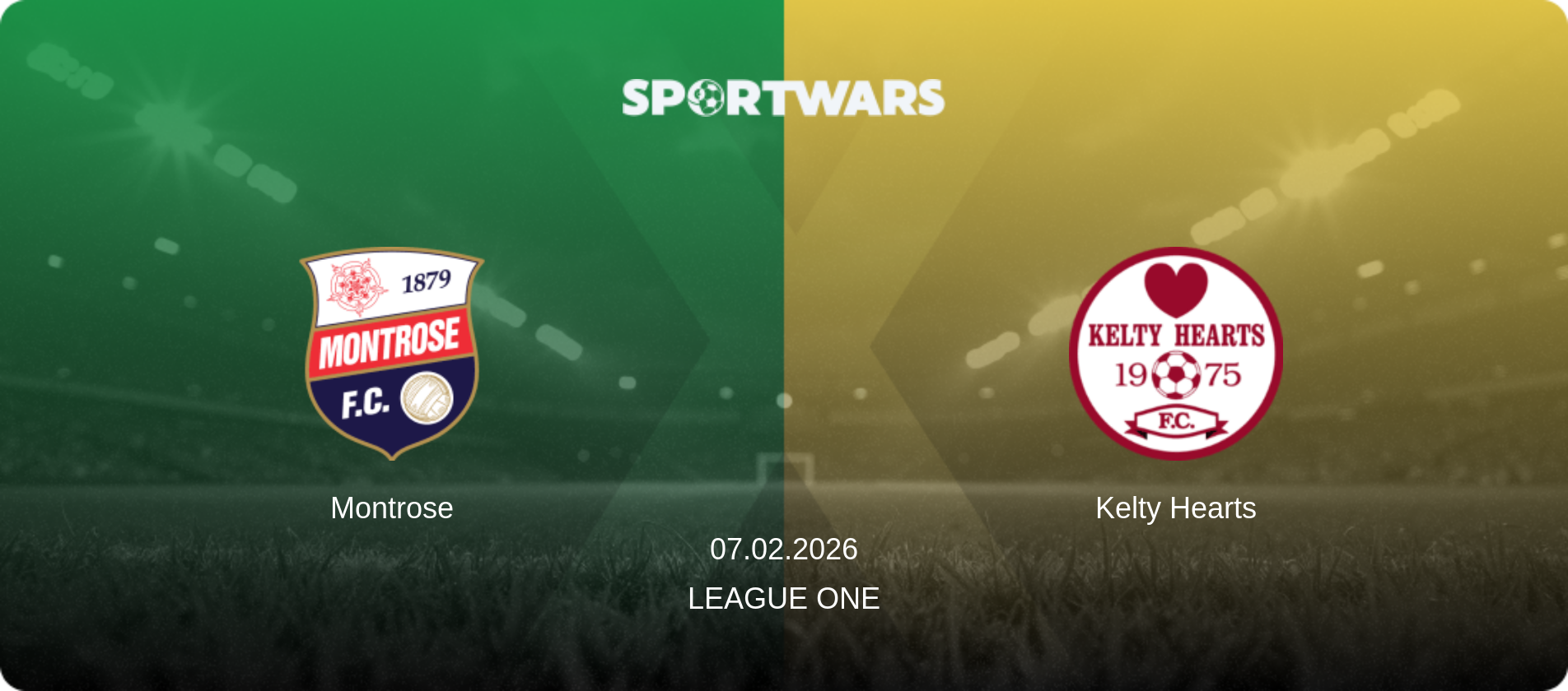 Montrose — Kelty Hearts, 07.02.2026 — League One (match preview)