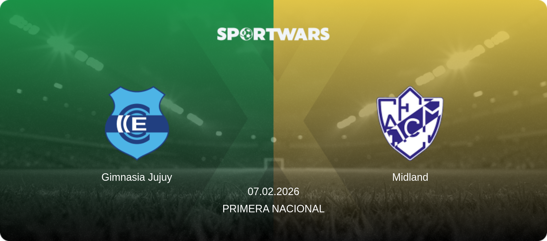 Gimnasia Jujuy — Midland, 07.02.2026 — Primera Nacional (match preview)