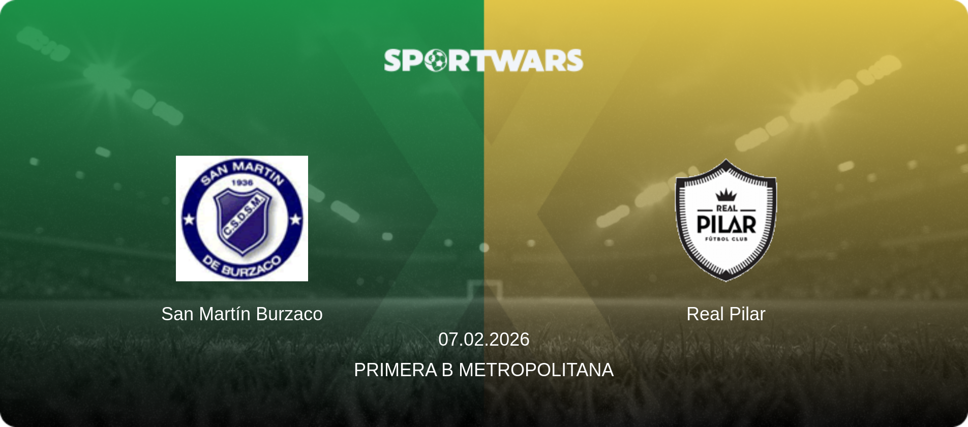 San Martín Burzaco — Real Pilar, 07.02.2026 — Primera B Metropolitana (match preview)