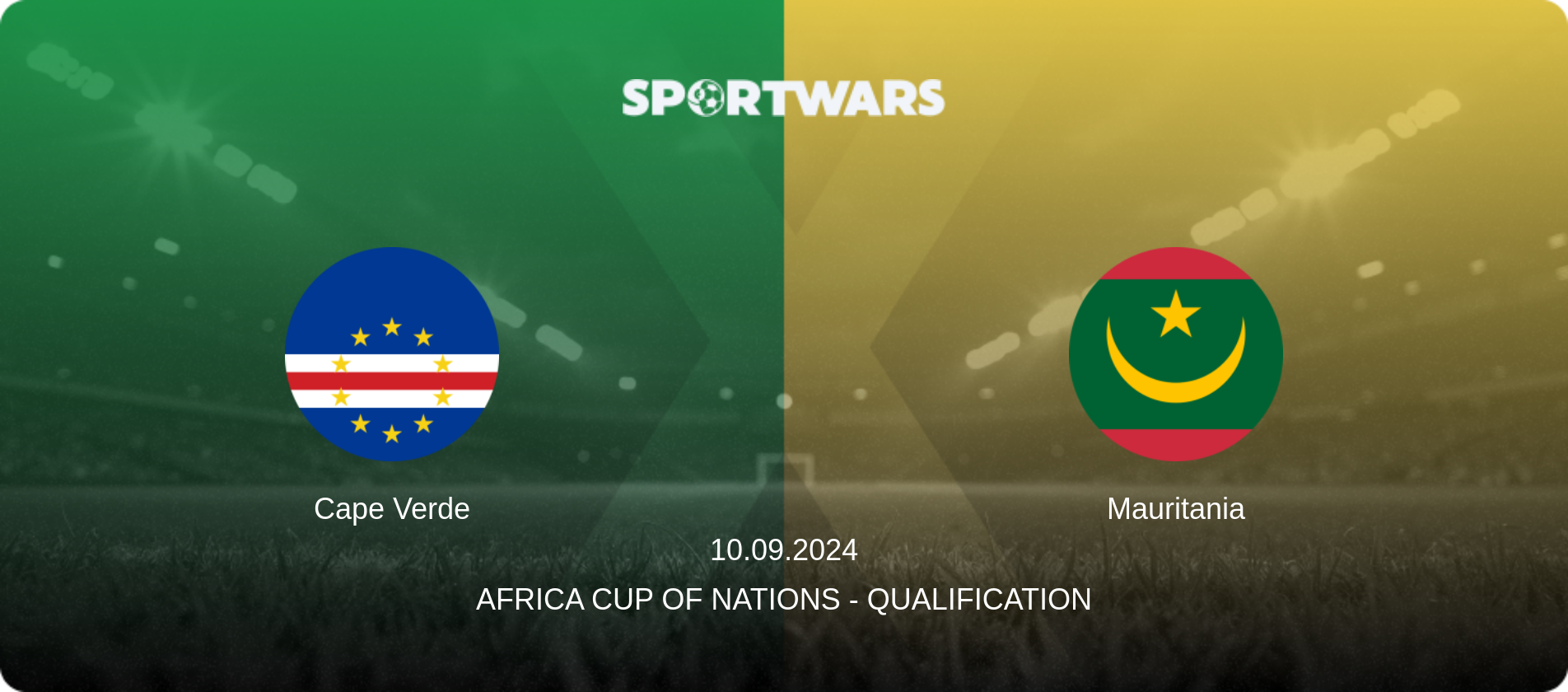 Cape Verde — Mauritania, 10.09.2024 — Africa Cup of Nations - Qualification (match preview)