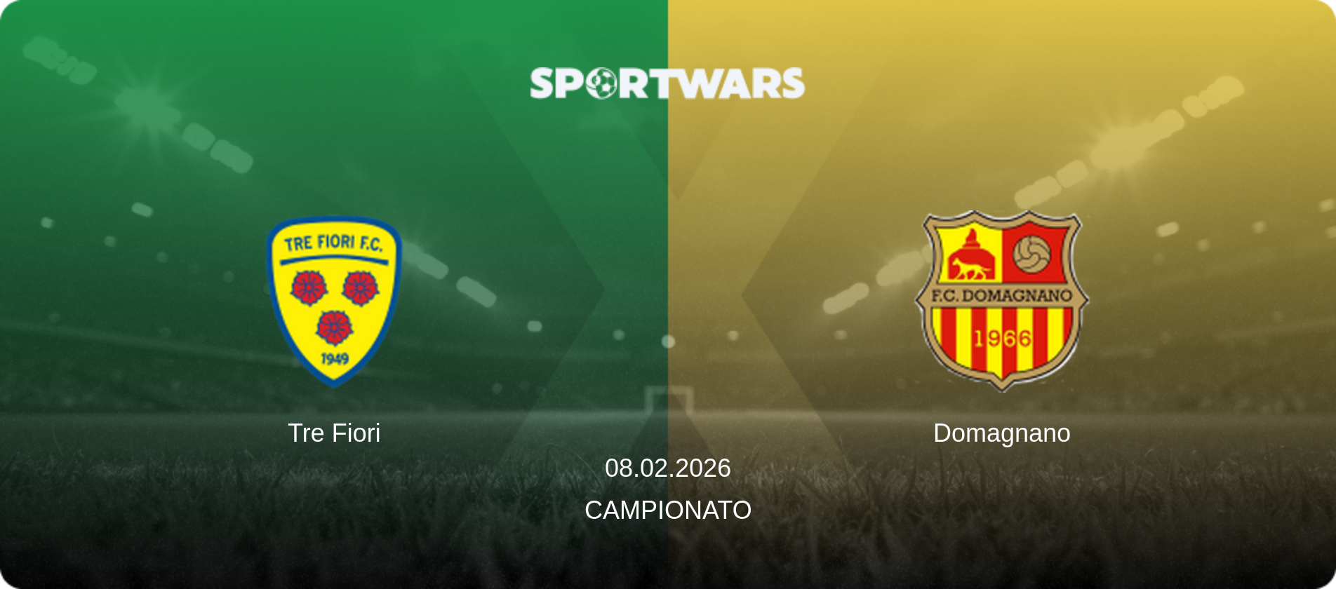 Tre Fiori — Domagnano, 08.02.2026 — Campionato (match preview)