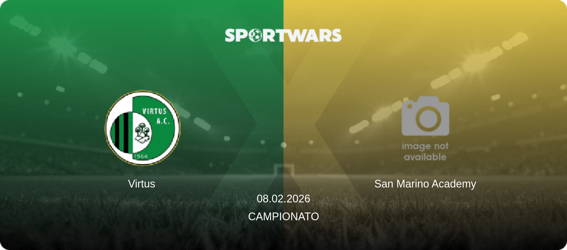 Virtus — San Marino Academy, 08.02.2026 — Campionato (match preview)