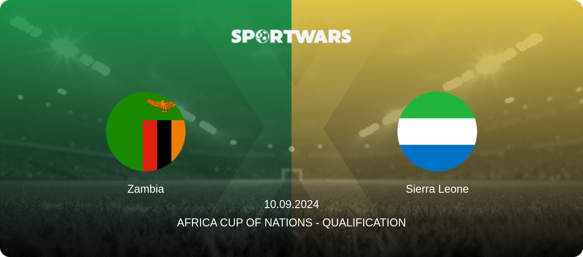 Zambia — Sierra Leone, 10.09.2024 — Africa Cup of Nations - Qualification (match preview)