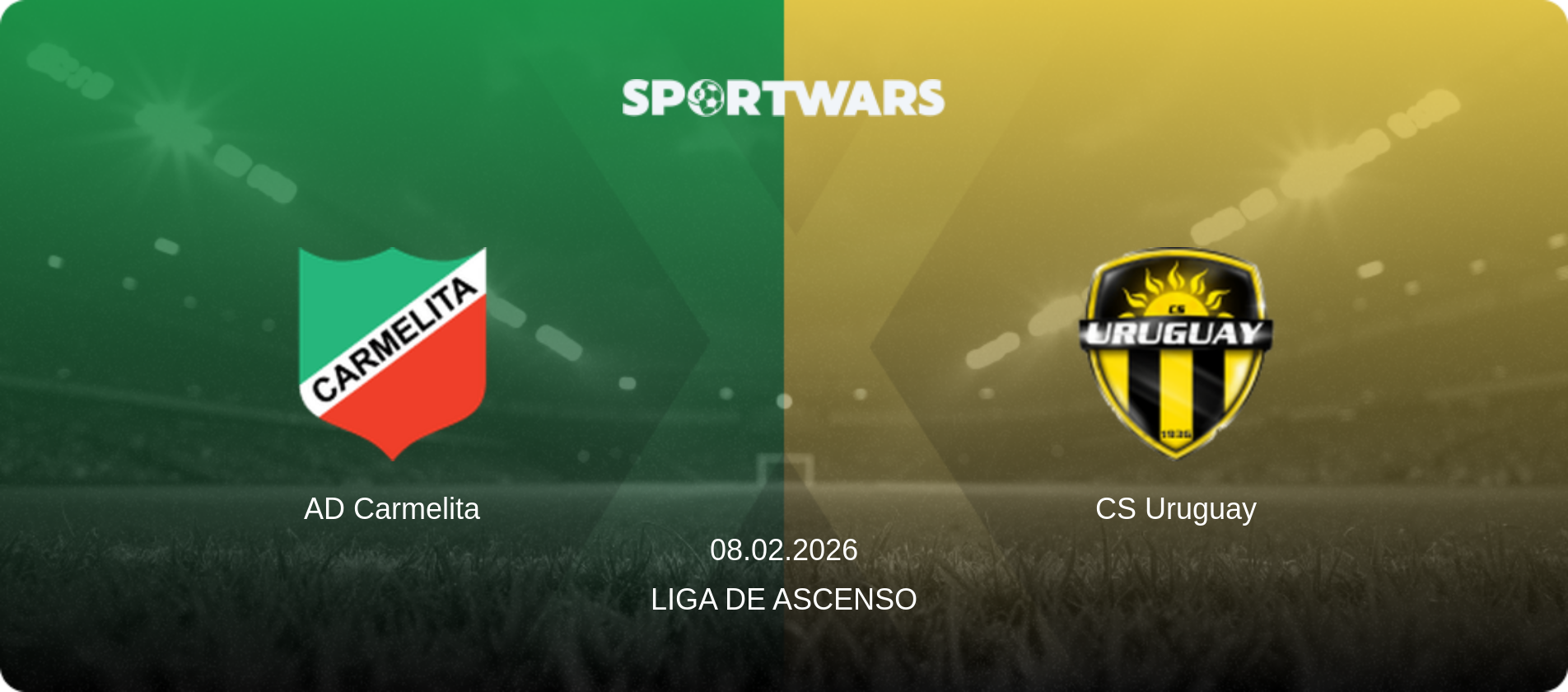 AD Carmelita — CS Uruguay, 08.02.2026 — Liga de Ascenso (match preview)