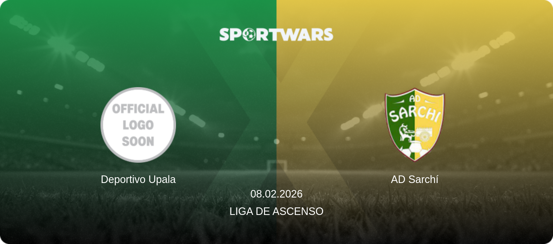 Deportivo Upala — AD Sarchí, 08.02.2026 — Liga de Ascenso (match preview)