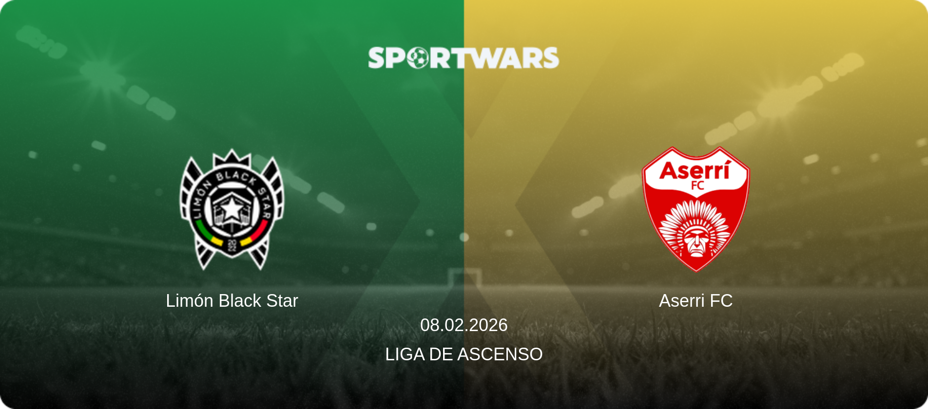Limón Black Star — Aserri FC, 08.02.2026 — Liga de Ascenso (match preview)