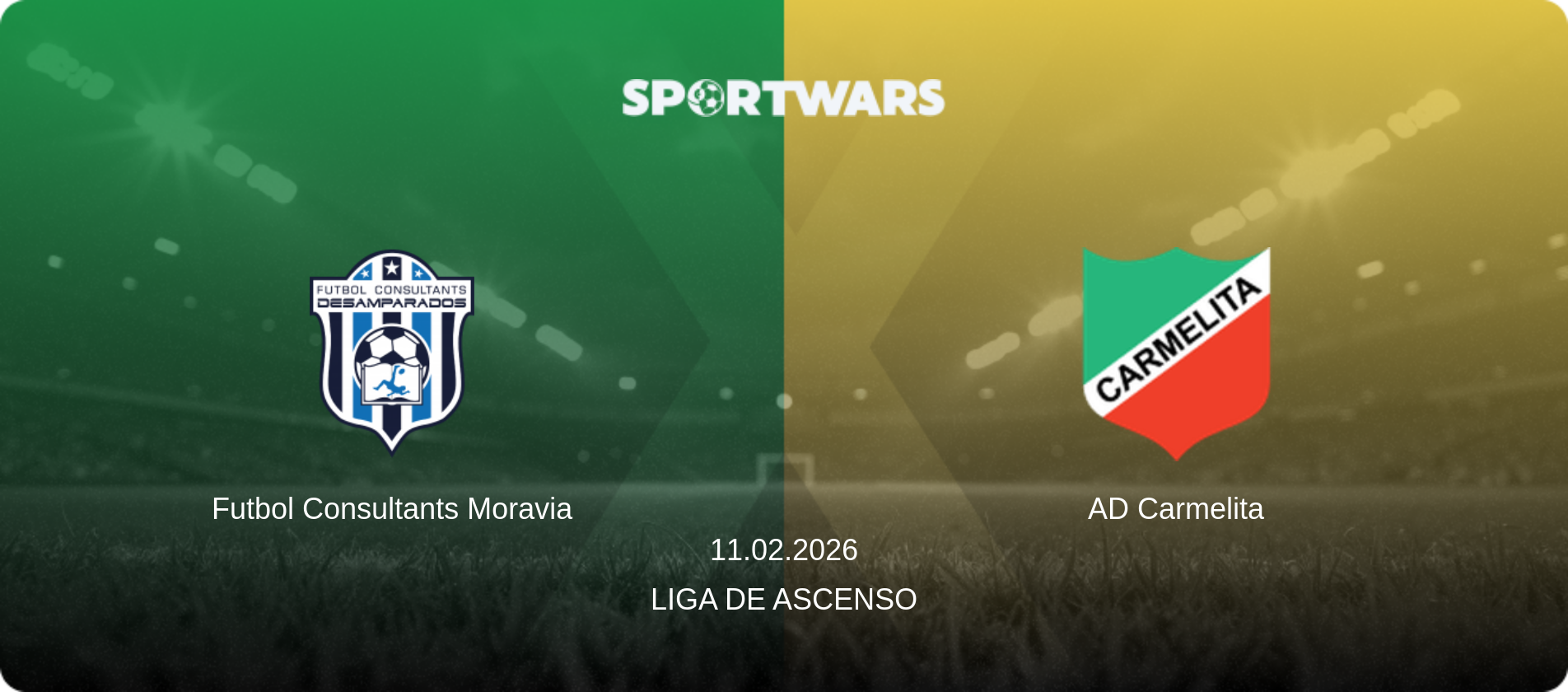 Futbol Consultants Moravia — AD Carmelita, 11.02.2026 — Liga de Ascenso (match preview)