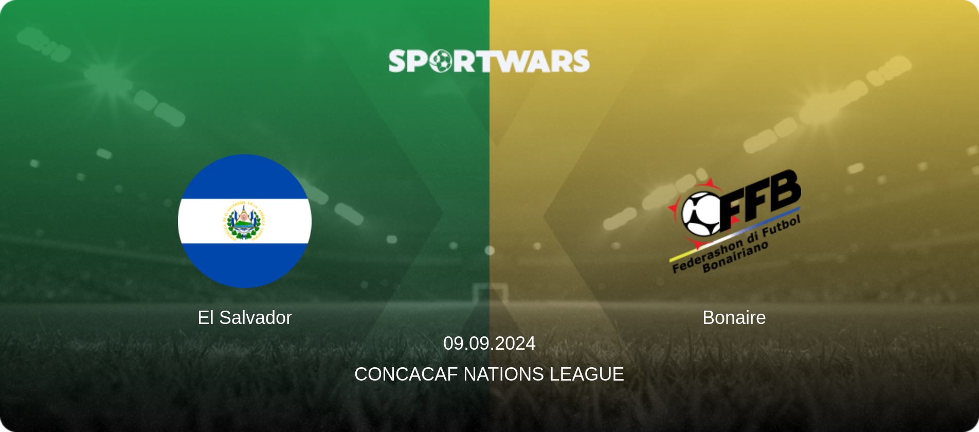 El Salvador — Bonaire, 09.09.2024 — CONCACAF Nations League (match preview)