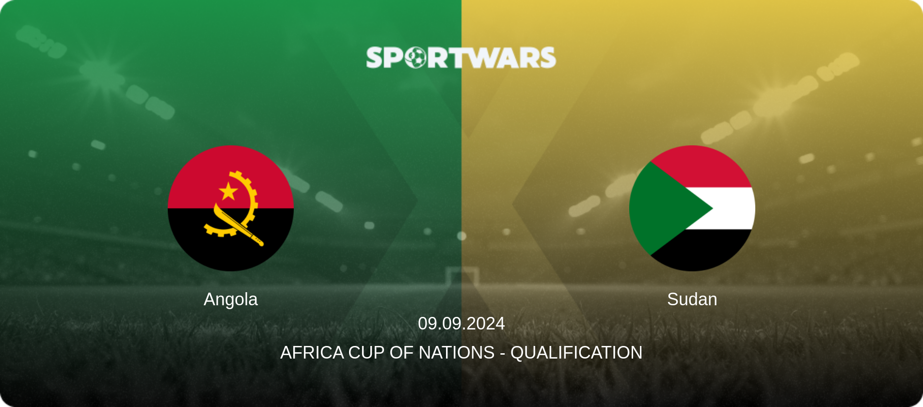 Angola — Sudan, 09.09.2024 — Africa Cup of Nations - Qualification (match preview)