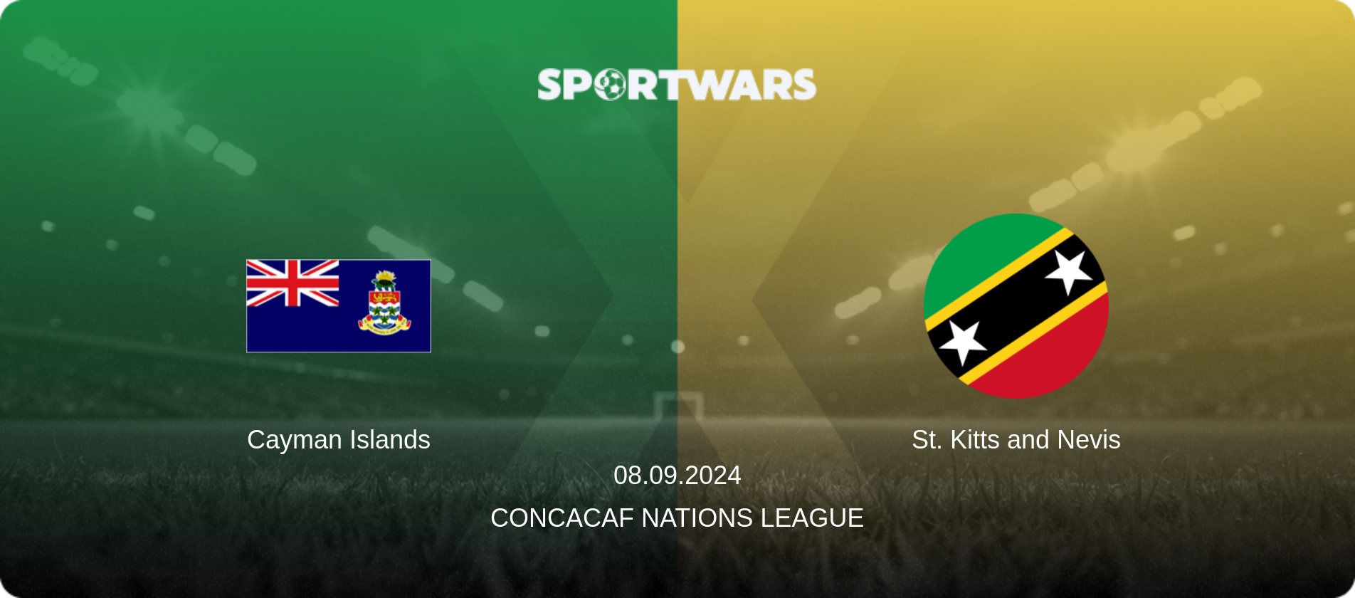 Cayman Islands — St. Kitts and Nevis, 08.09.2024 — CONCACAF Nations League (match preview)