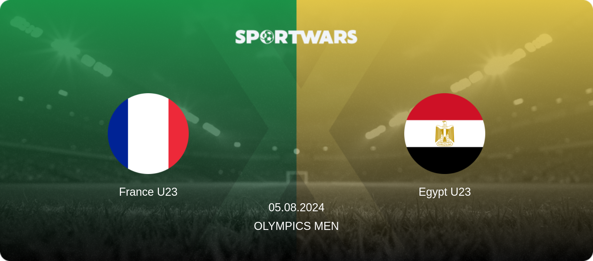 France U23 — Egypt U23, 05.08.2024 — Olympics Men (match preview)