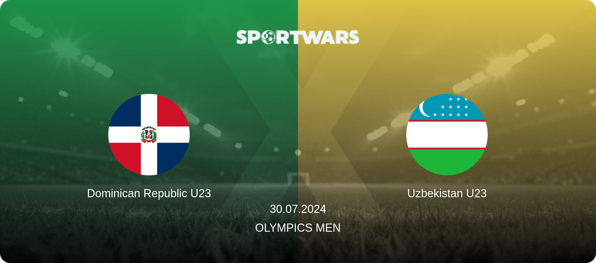 Dominican Republic U23 — Uzbekistan U23, 30.07.2024 — Olympics Men (match preview)