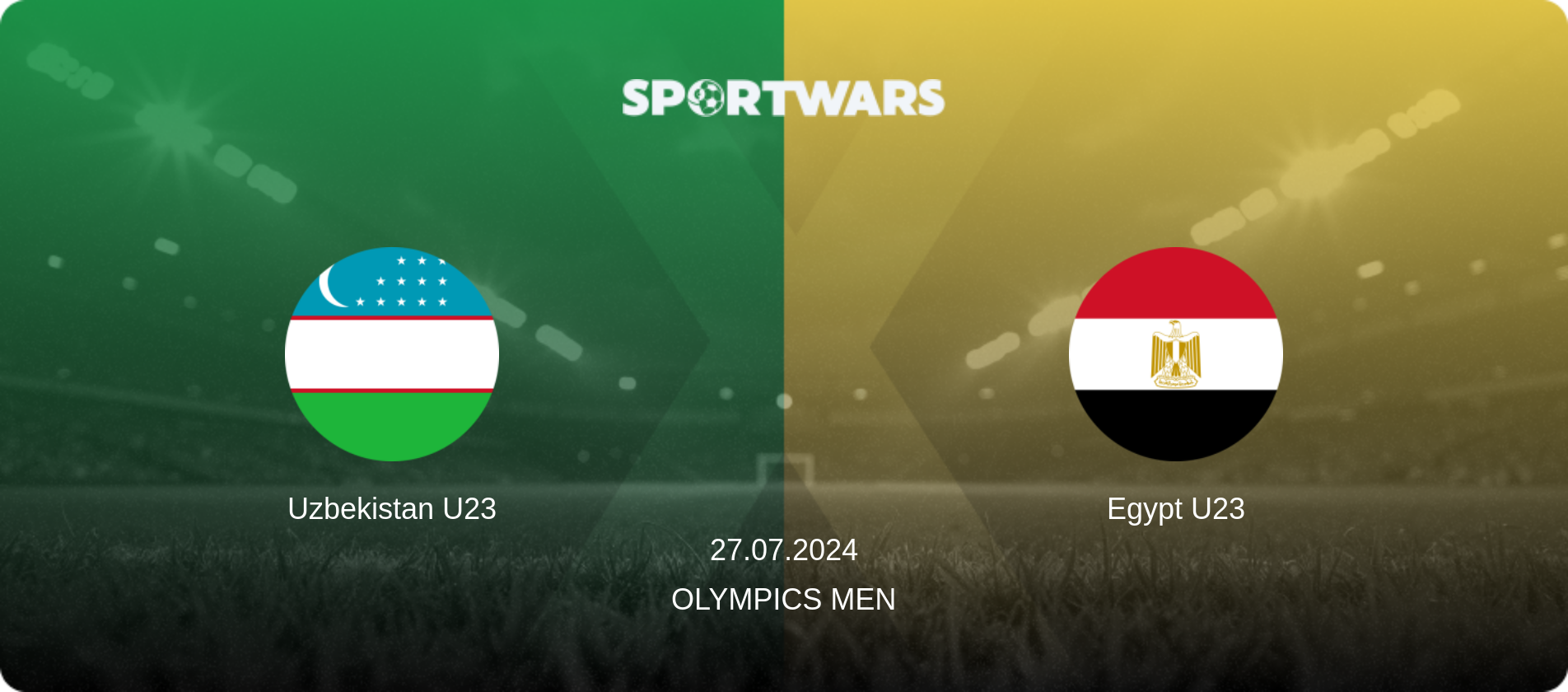 Uzbekistan U23 — Egypt U23, 27.07.2024 — Olympics Men (match preview)