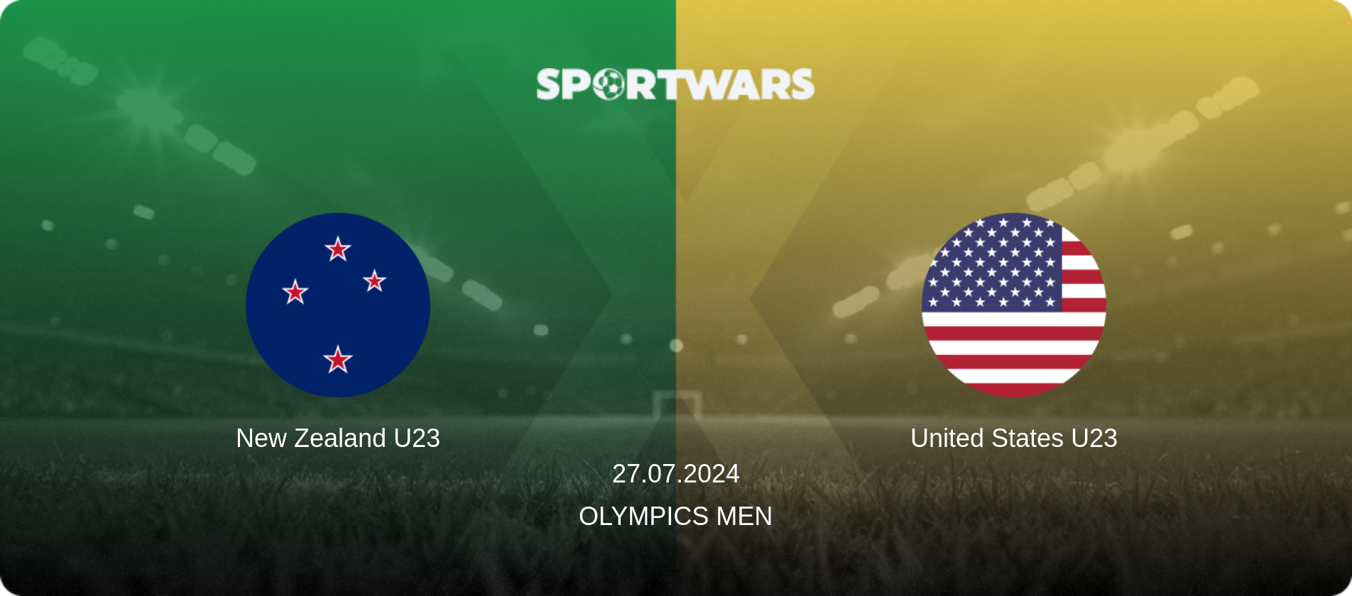 New Zealand U23 — United States U23, 27.07.2024 — Olympics Men (match preview)