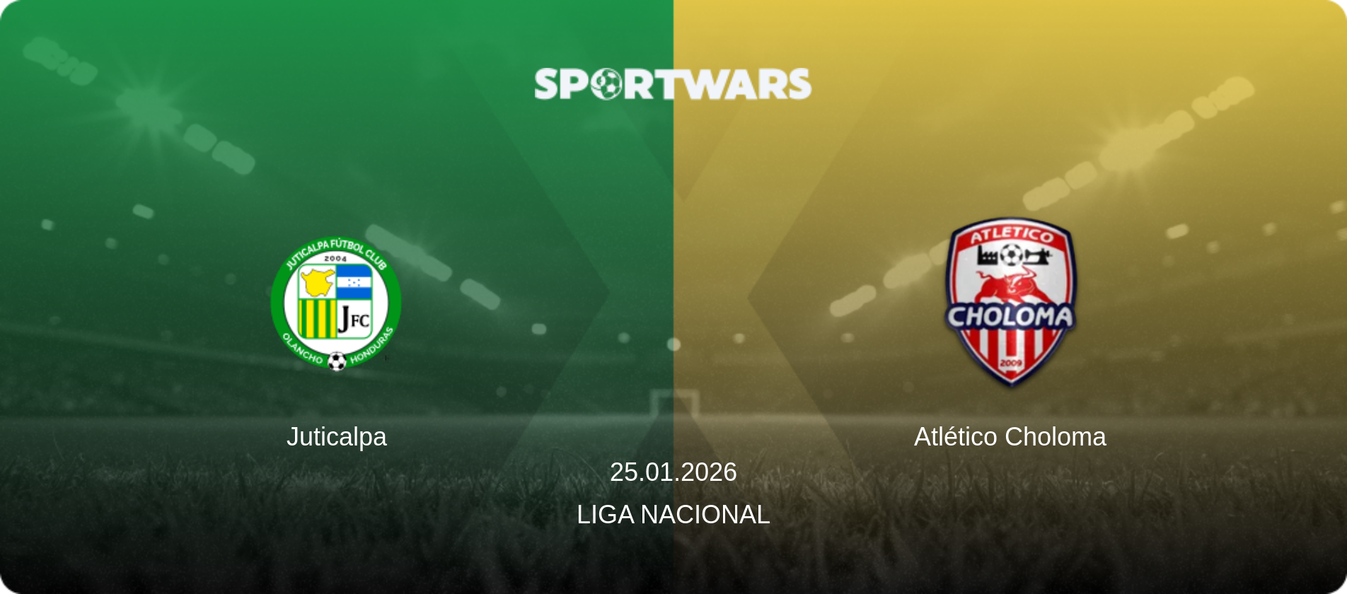 Juticalpa — Atlético Choloma, 25.01.2026 — Liga Nacional (match preview)