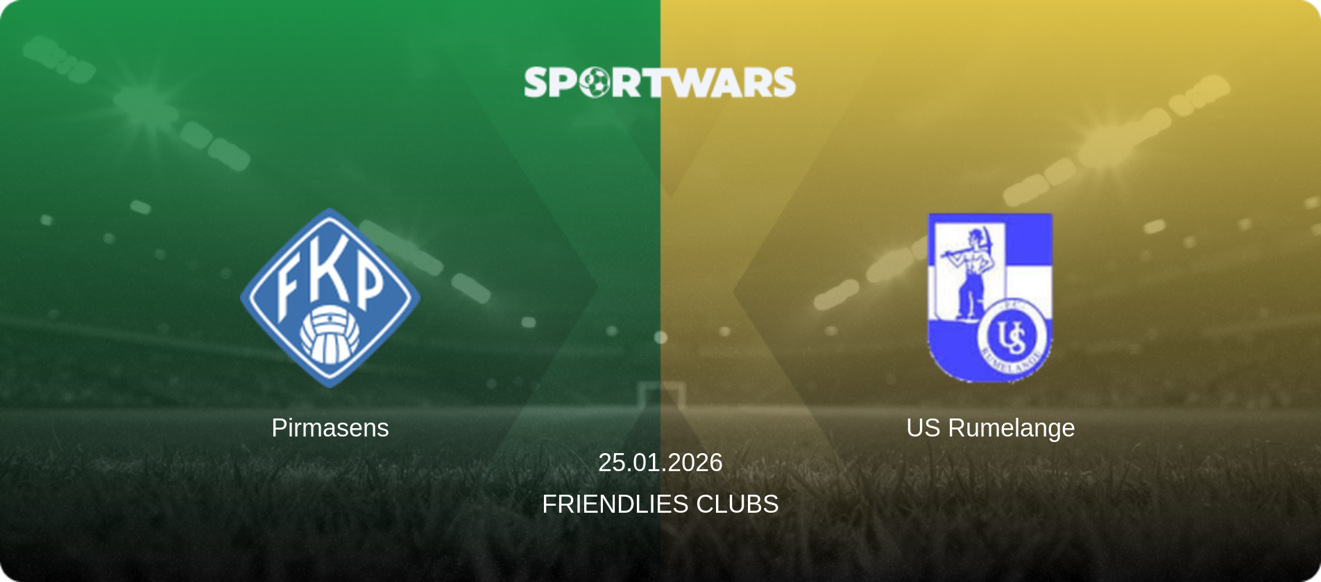 Pirmasens — US Rumelange, 25.01.2026 — Friendlies Clubs (match preview)