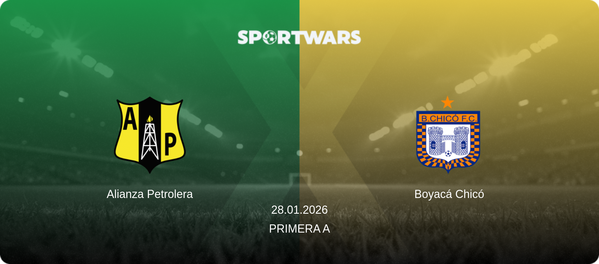 Alianza Petrolera — Boyacá Chicó, 28.01.2026 — Primera A (match preview)