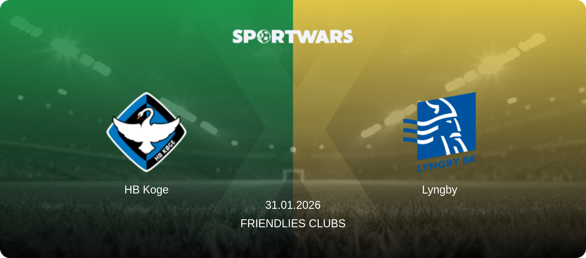 HB Koge — Lyngby, 31.01.2026 — Friendlies Clubs (match preview)