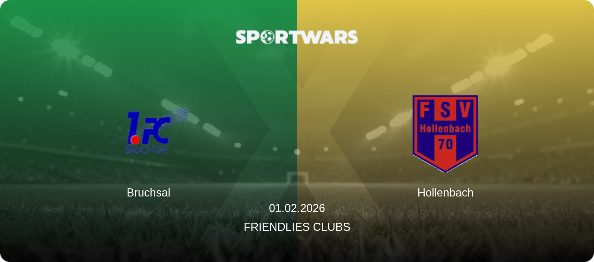 Bruchsal — Hollenbach, 01.02.2026 — Friendlies Clubs (match preview)