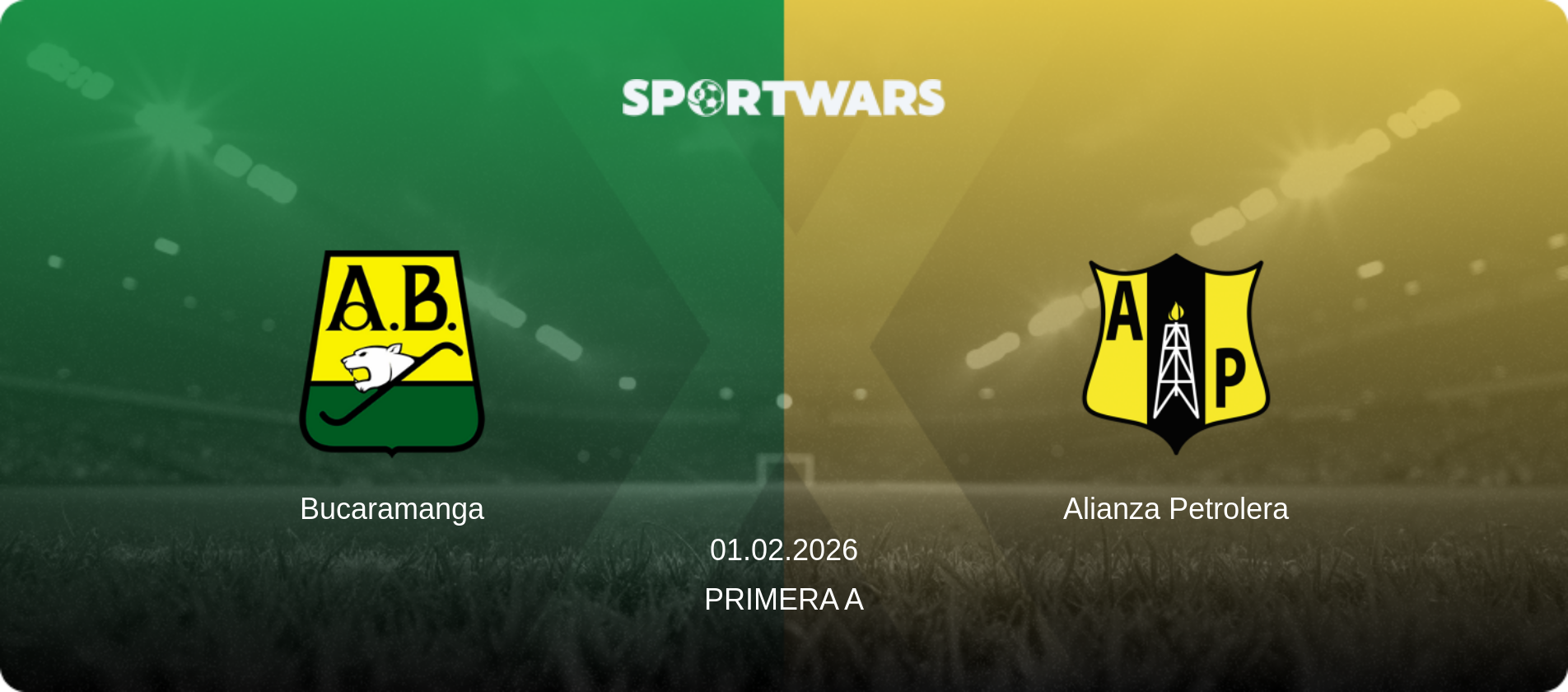 Bucaramanga — Alianza Petrolera, 01.02.2026 — Primera A (match preview)