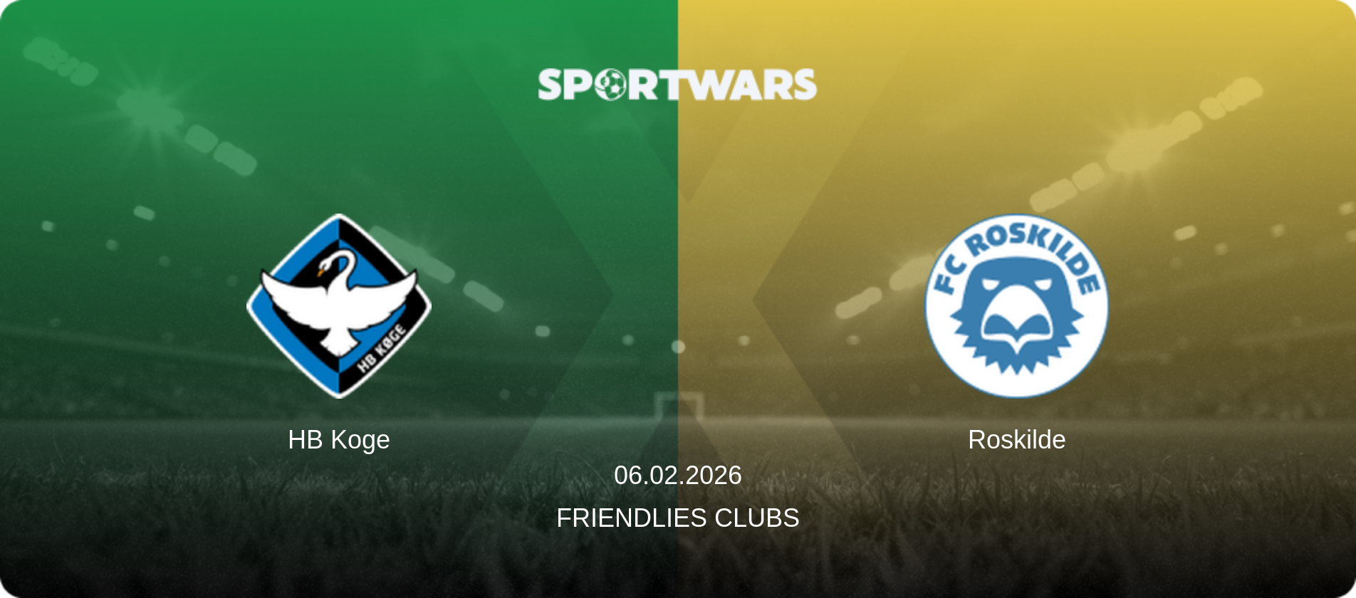 HB Koge — Roskilde, 06.02.2026 — Friendlies Clubs (match preview)