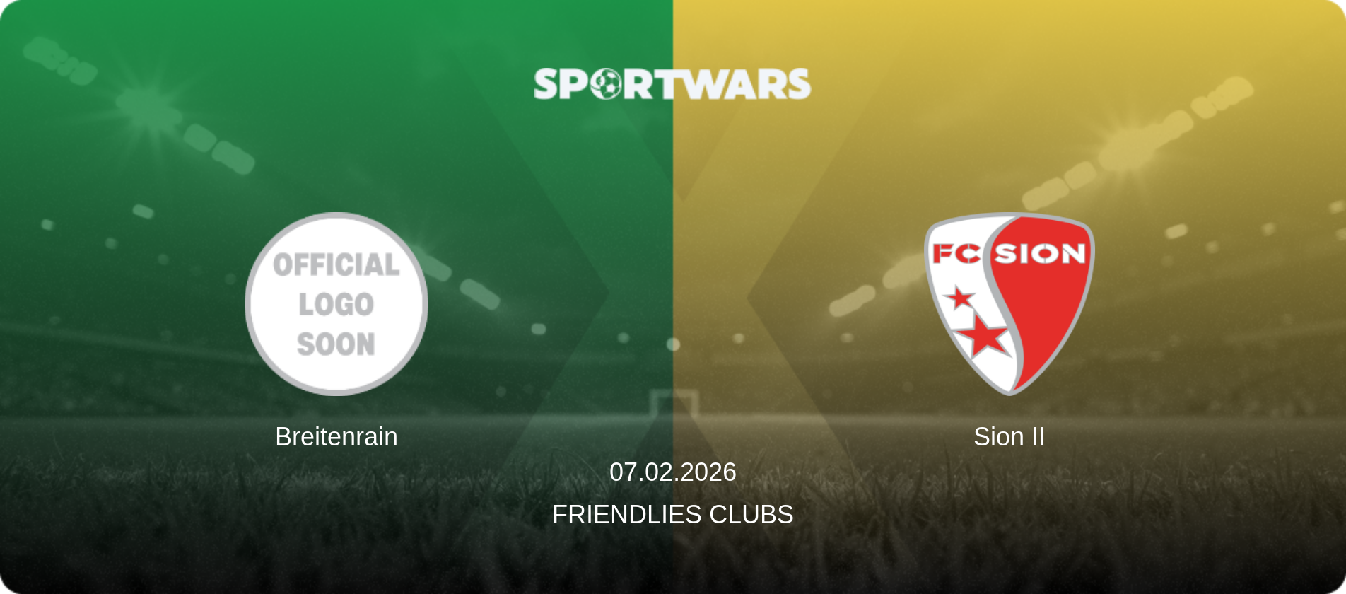 Breitenrain — Sion II, 07.02.2026 — Friendlies Clubs (match preview)