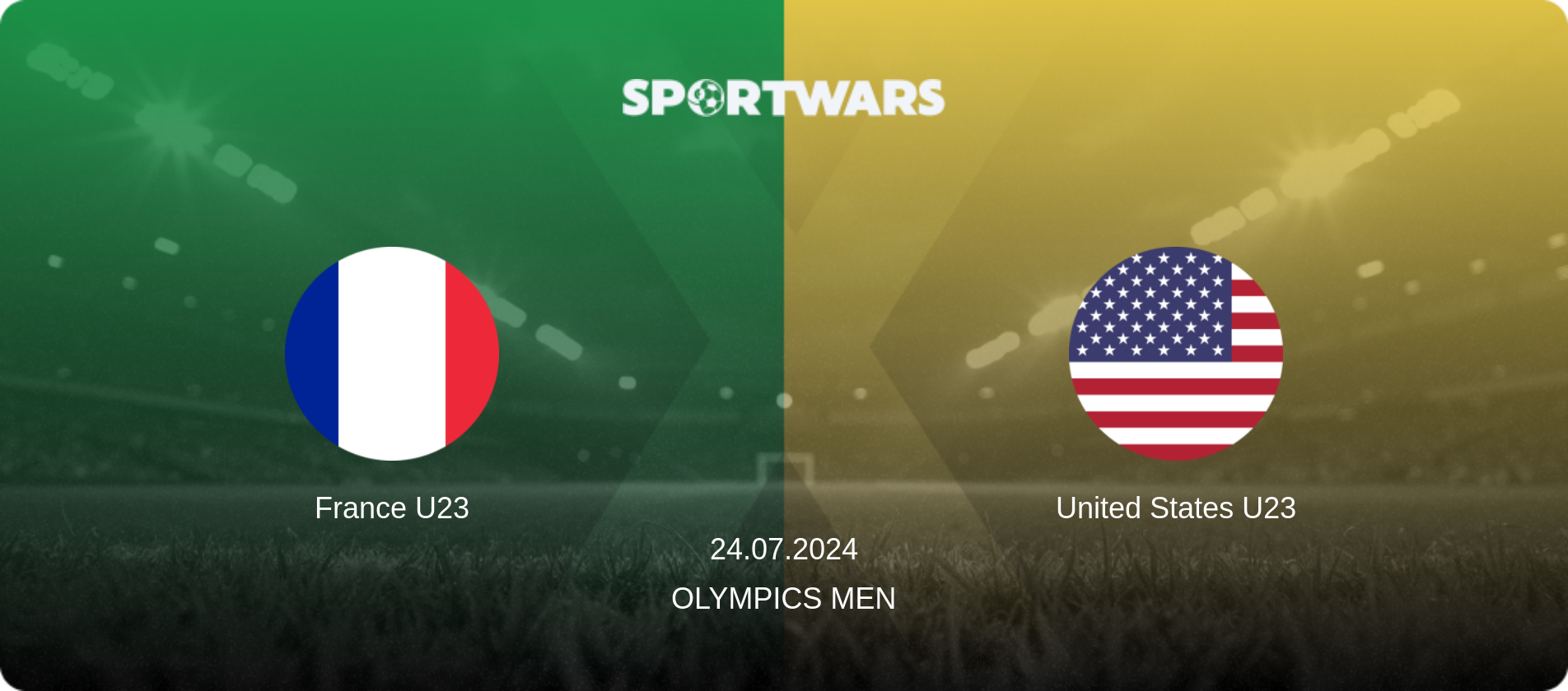 France U23 — United States U23, 24.07.2024 — Olympics Men (match preview)