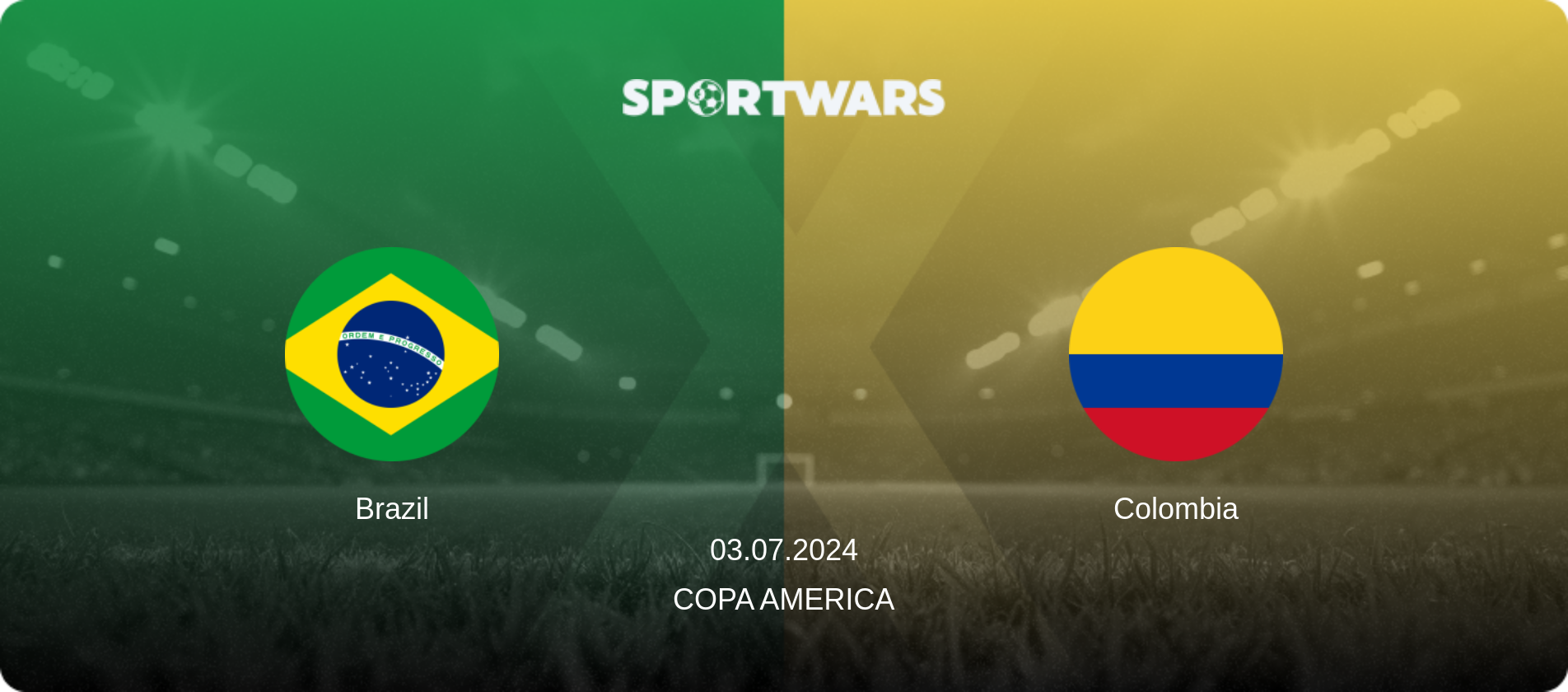 Brazil — Colombia, 03.07.2024 — Copa America (match preview)
