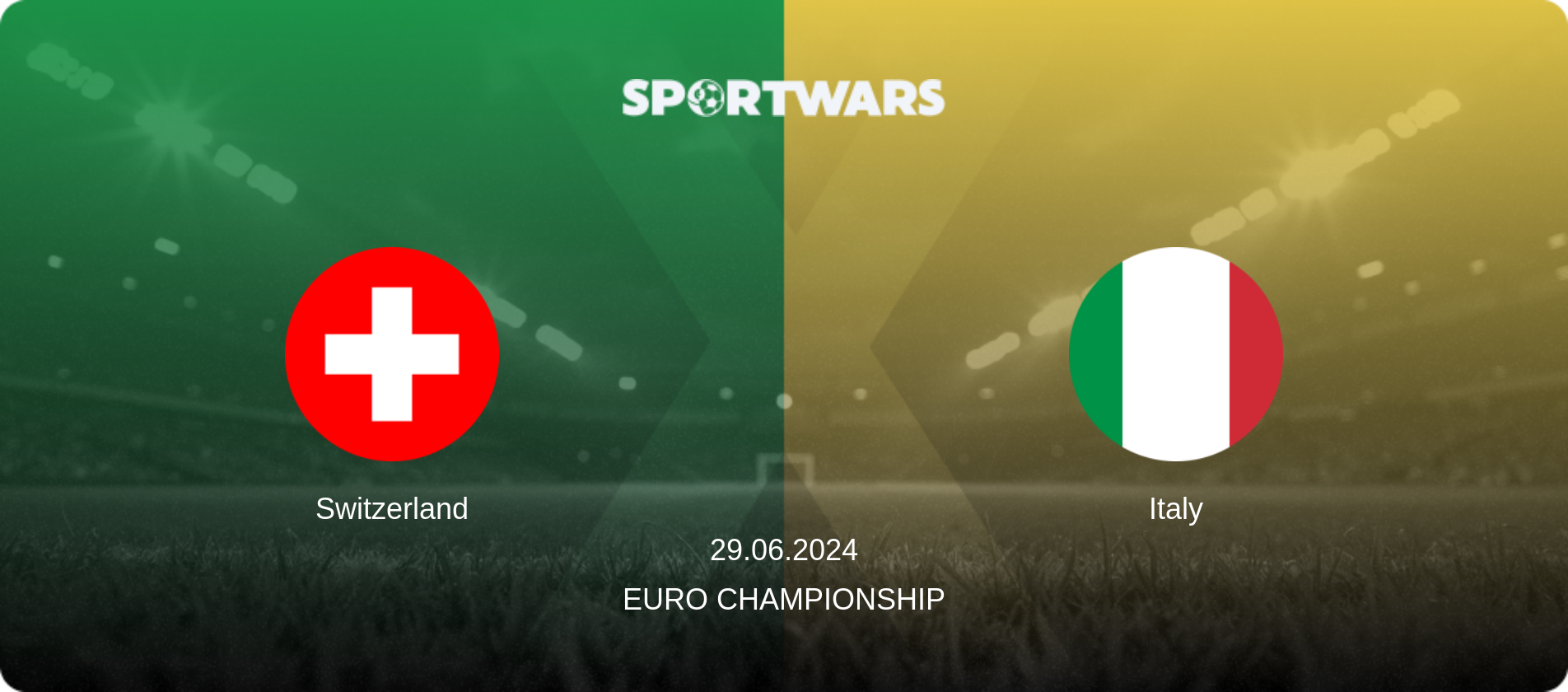 Switzerland — Italy, 29.06.2024 — Euro Championship (match preview)