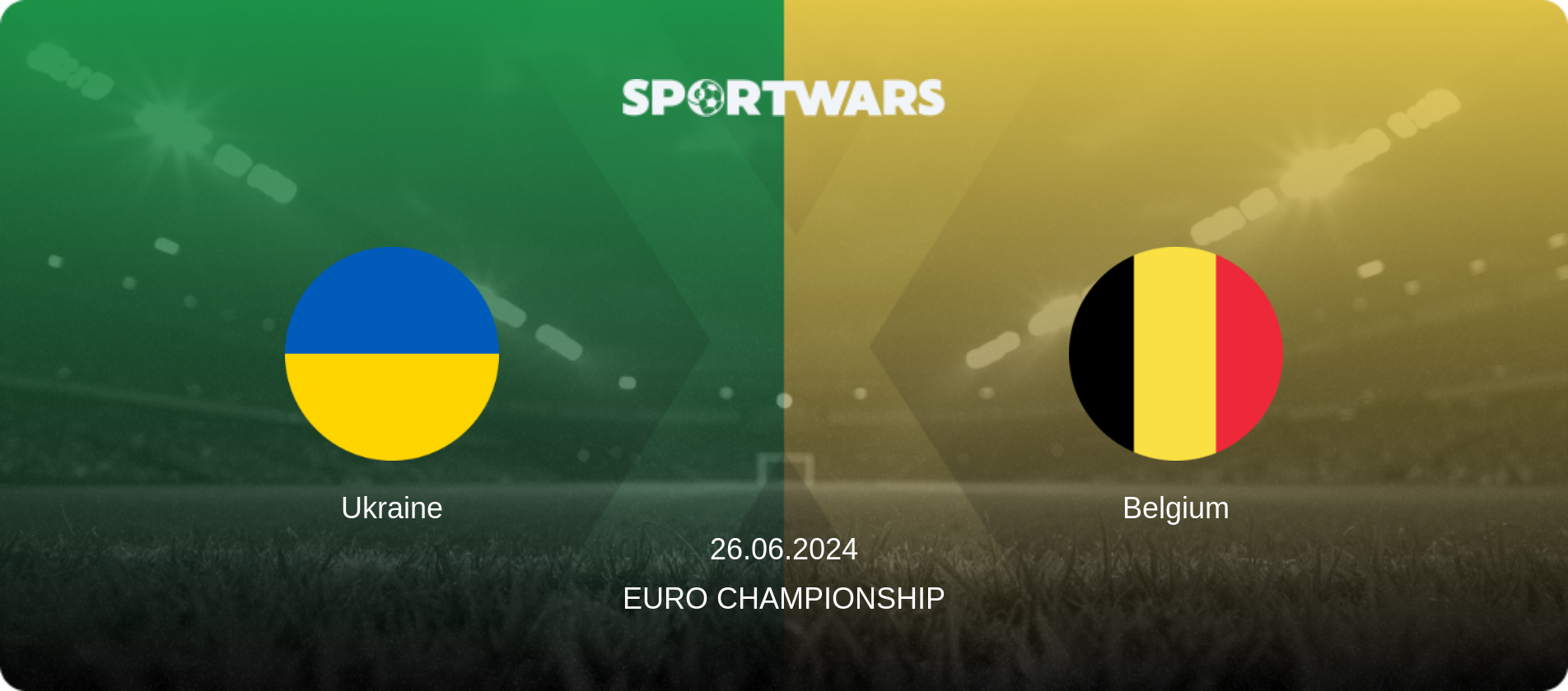 Ukraine — Belgium, 26.06.2024 — Euro Championship (match preview)