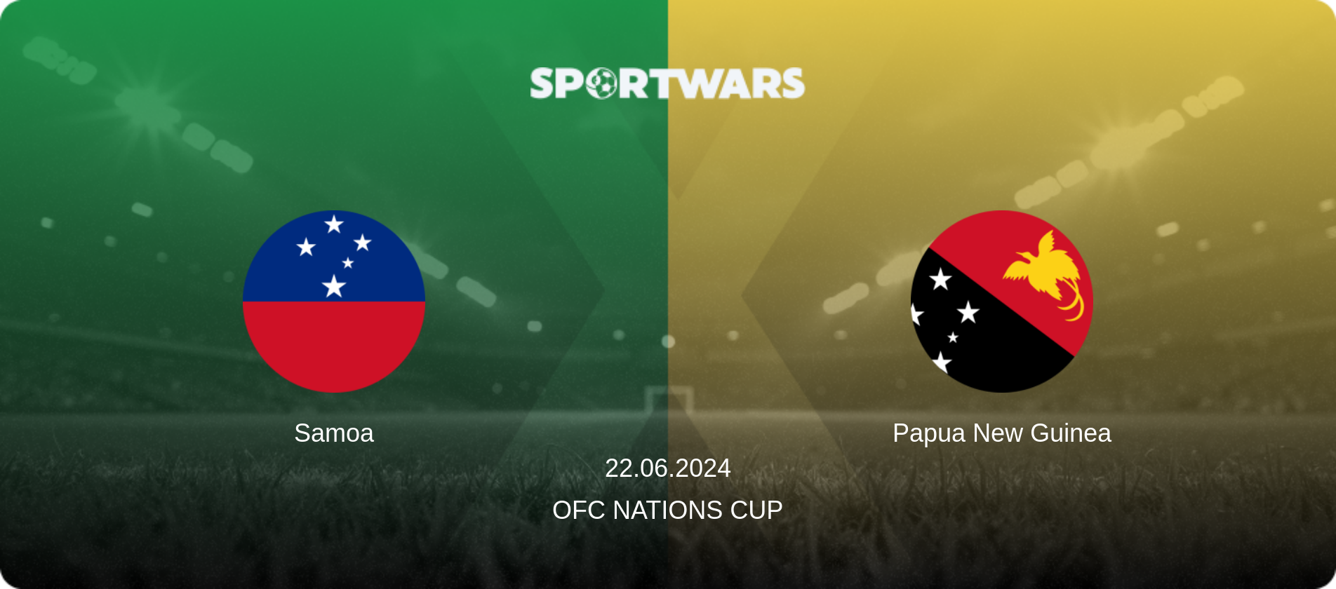 Samoa — Papua New Guinea, 22.06.2024 — OFC Nations Cup (match preview)