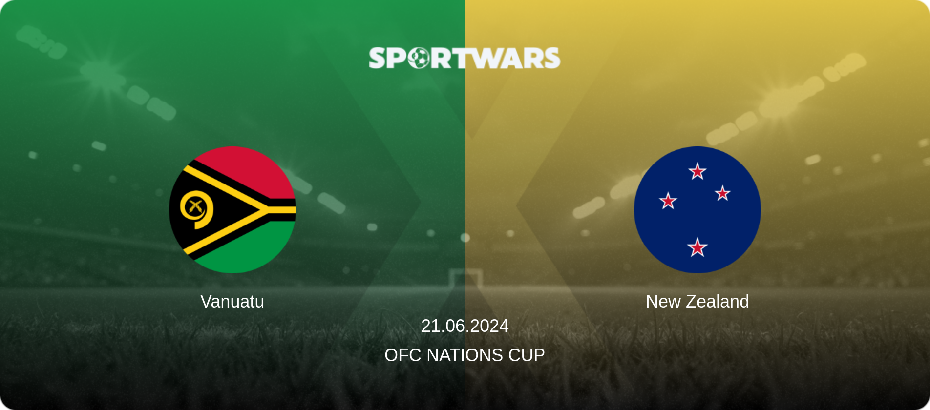 Vanuatu — New Zealand, 21.06.2024 — OFC Nations Cup (match preview)