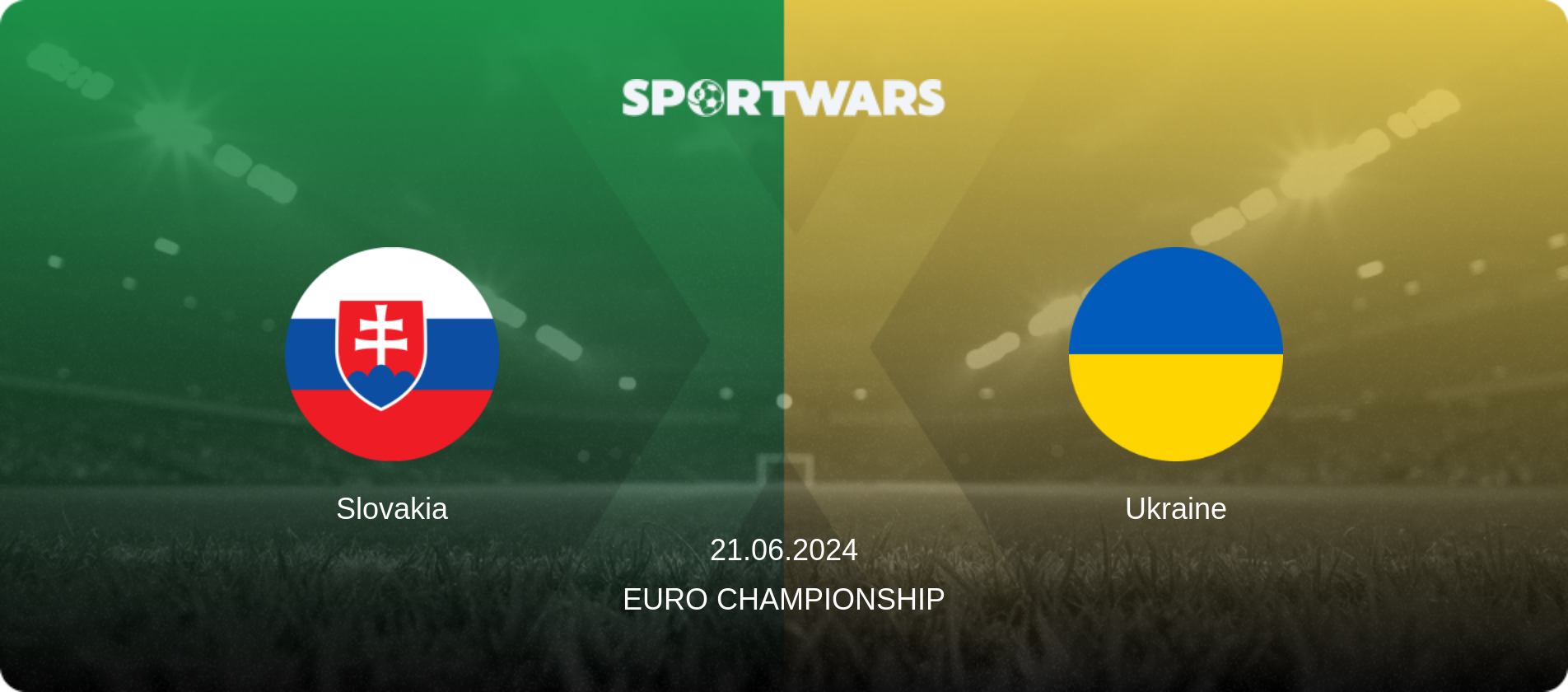 Slovakia — Ukraine, 21.06.2024 — Euro Championship (match preview)