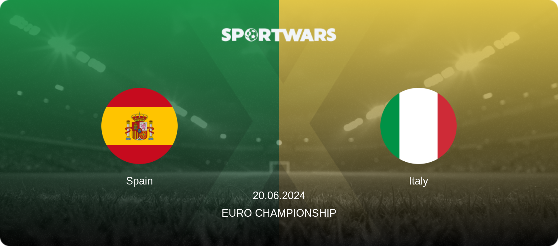 Spain — Italy, 20.06.2024 — Euro Championship (match preview)