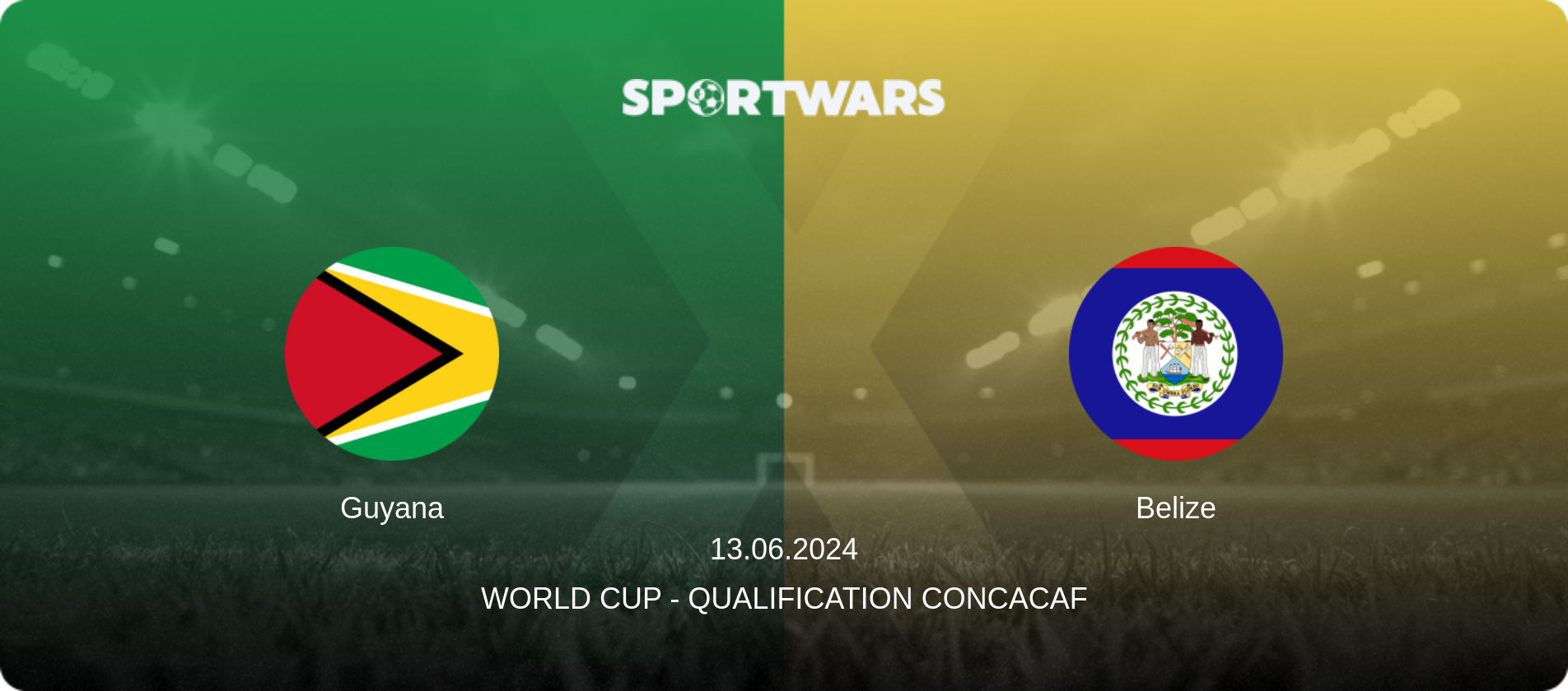 Guyana — Belize, 13.06.2024 — World Cup - Qualification CONCACAF (match preview)