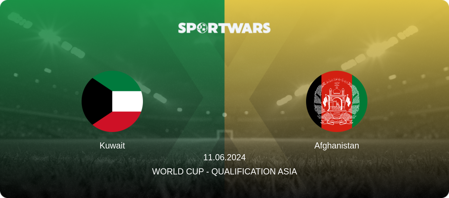 Kuwait — Afghanistan, 11.06.2024 — World Cup - Qualification Asia (match preview)