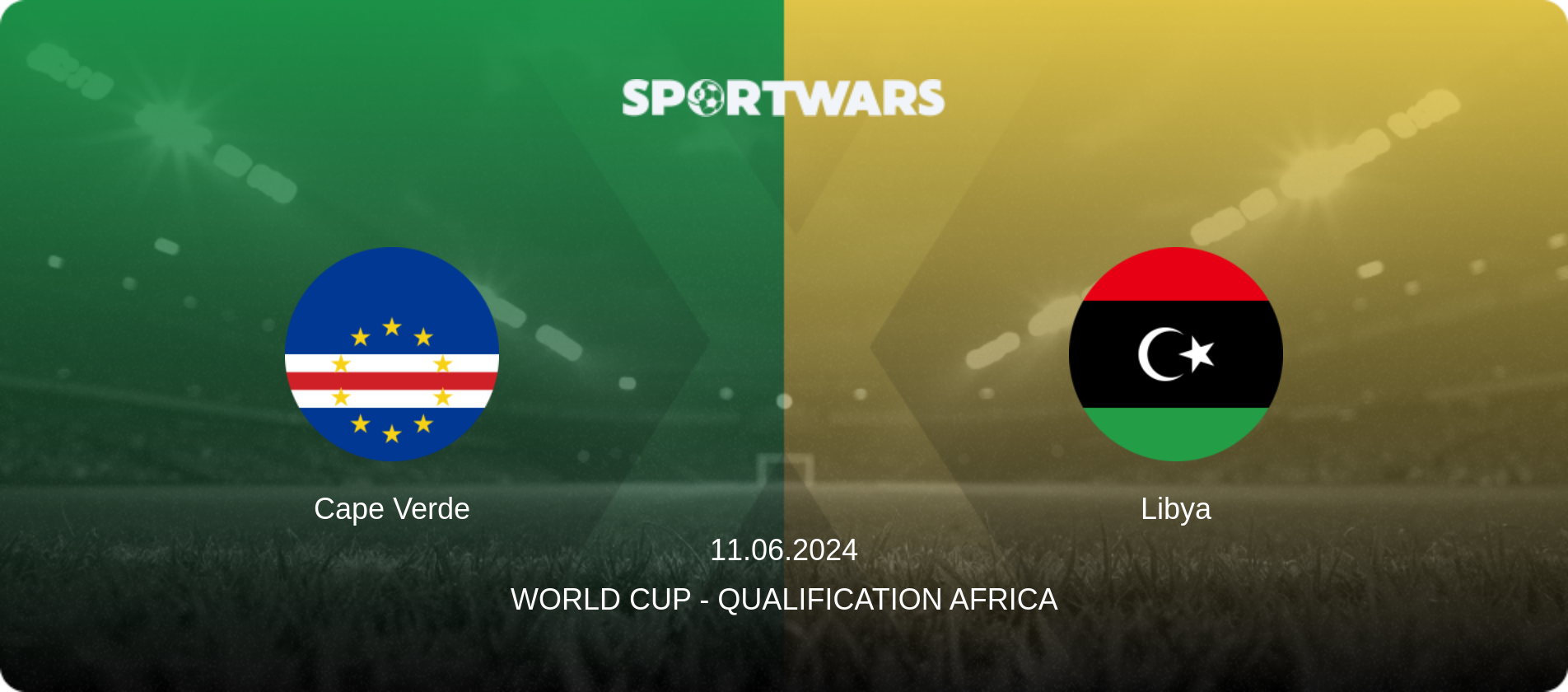 Cape Verde — Libya, 11.06.2024 — World Cup - Qualification Africa (match preview)