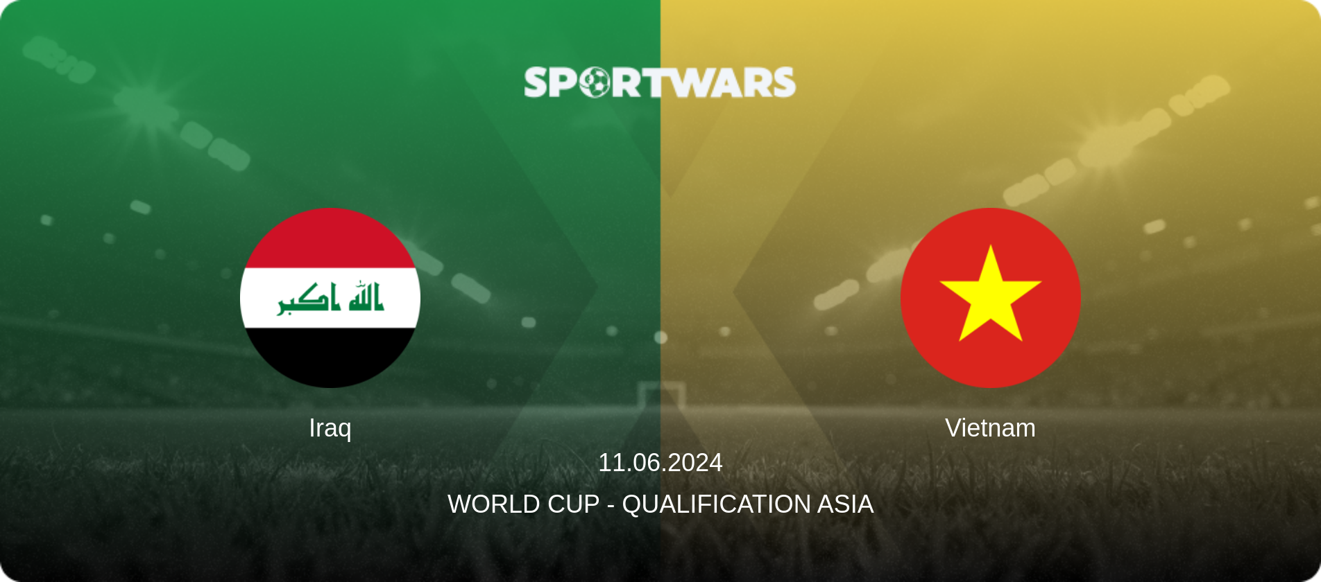 Iraq — Vietnam, 11.06.2024 — World Cup - Qualification Asia (match preview)