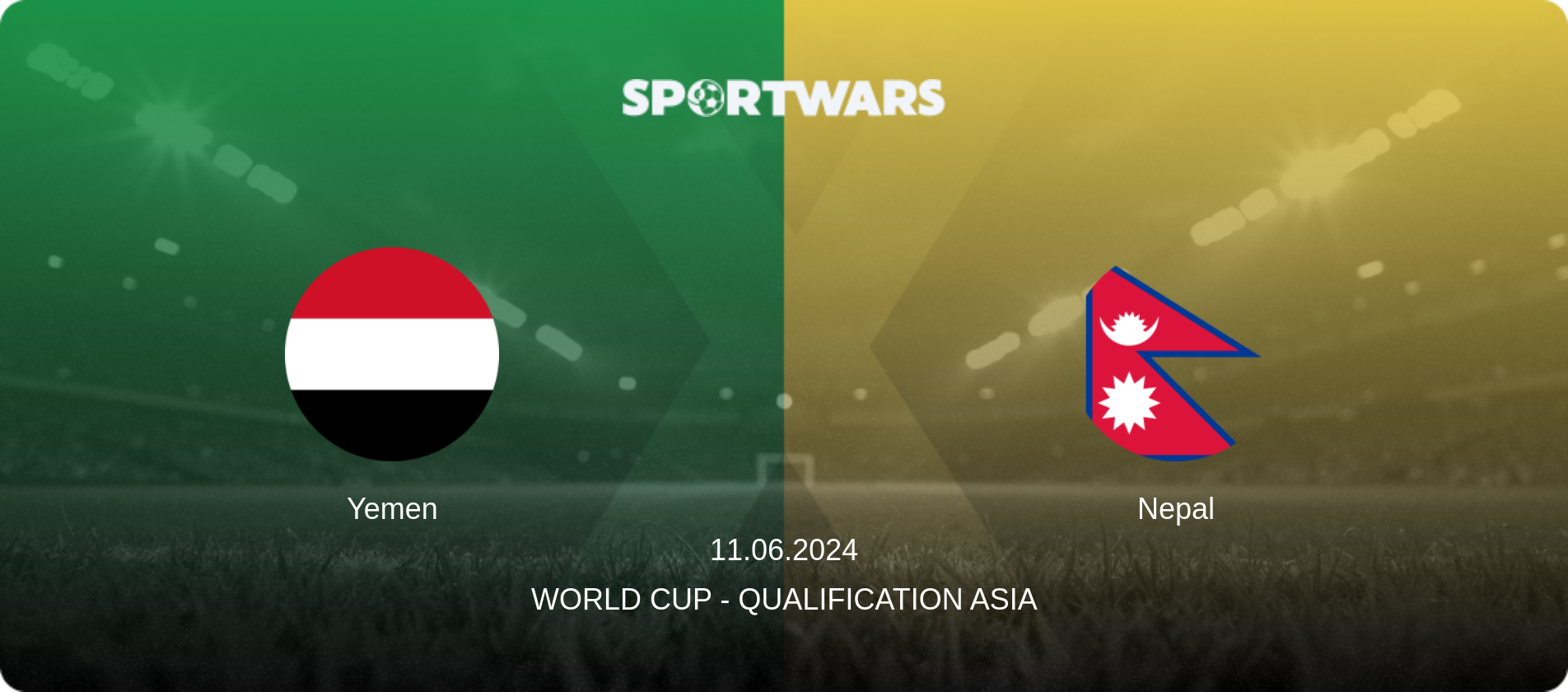Yemen — Nepal, 11.06.2024 — World Cup - Qualification Asia (match preview)