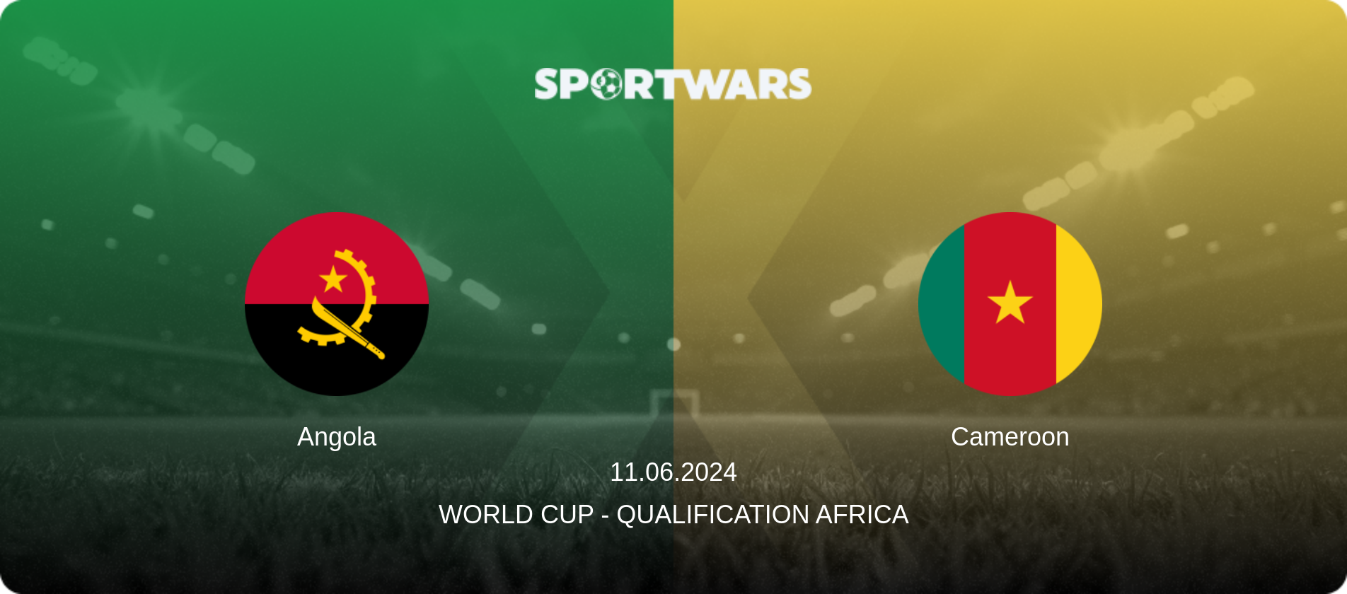 Angola — Cameroon, 11.06.2024 — World Cup - Qualification Africa (match preview)