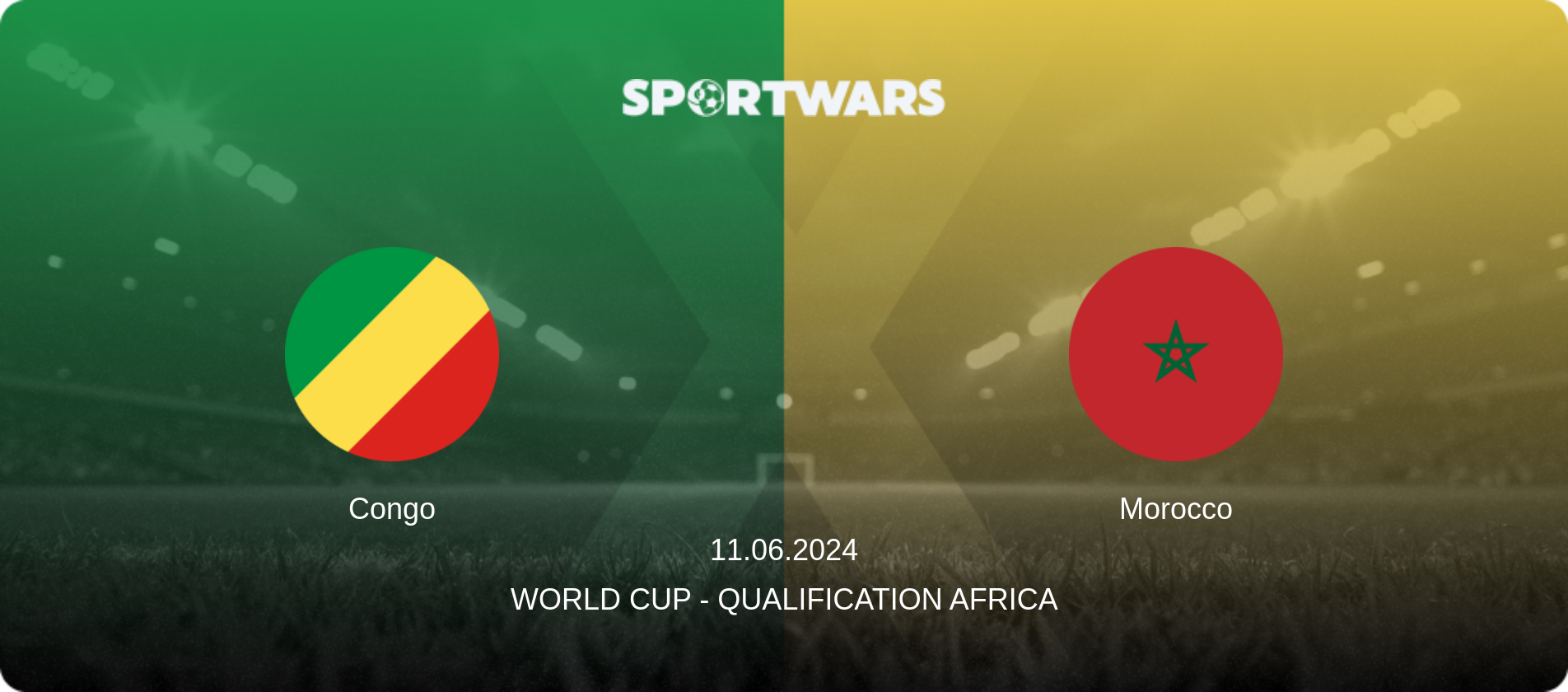 Congo — Morocco, 11.06.2024 — World Cup - Qualification Africa (match preview)
