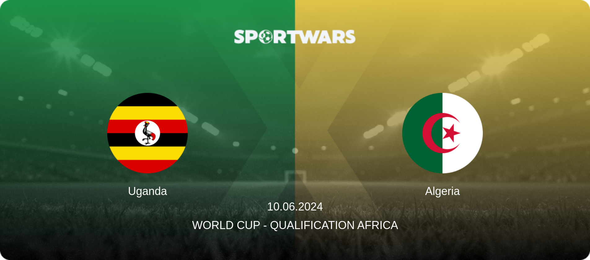 Uganda — Algeria, 10.06.2024 — World Cup - Qualification Africa (match preview)