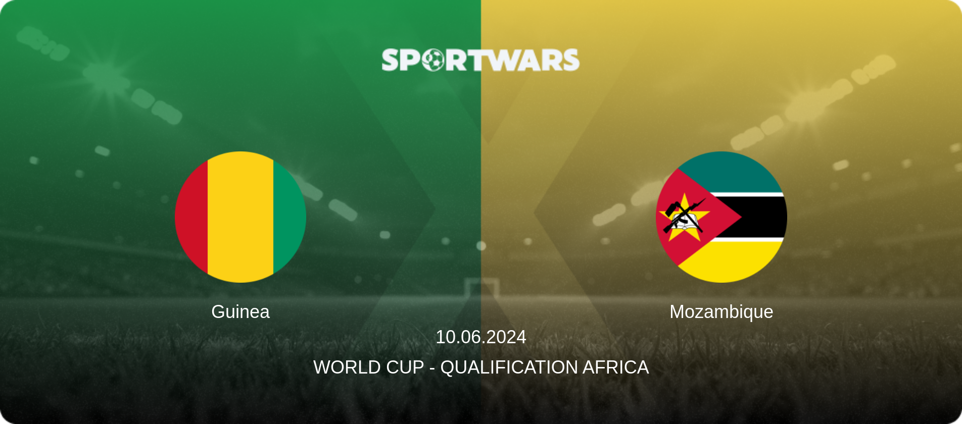 Guinea — Mozambique, 10.06.2024 — World Cup - Qualification Africa (match preview)