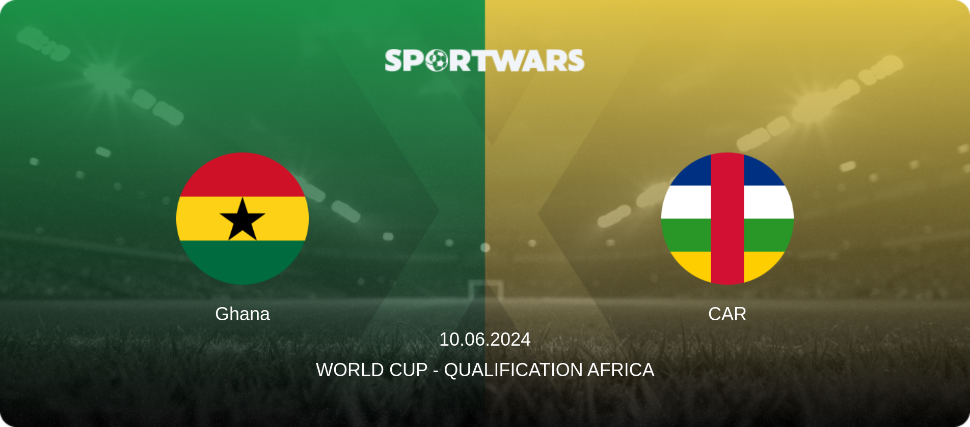 Ghana — CAR, 10.06.2024 — World Cup - Qualification Africa (match preview)